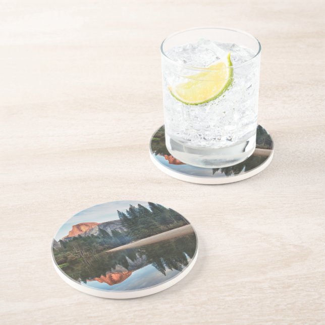 Halbe Haube und Merced Untersetzer (Seite)