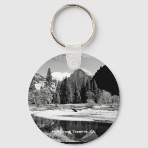 Halbe Haube, Yosemite, CA Schlüsselanhänger