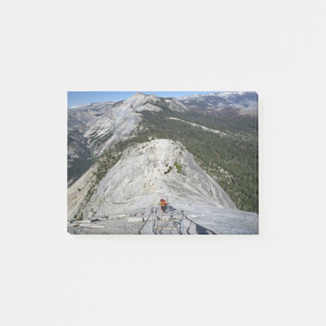 Halbe Kuppel mit Blick von den Kabeln herunter - Y Post-it Klebezettel (Vorderseite)