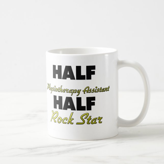 Halbe Physiotherapie-behilflicher halber Rockstar Tasse (Rechts)