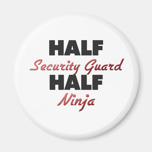 Halbe Sicherheitsgarde Half Ninja Magnet (Vorne)