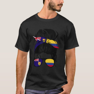 Halbe Türken und Caicos halb kolumbianische Mix-Tü T-Shirt
