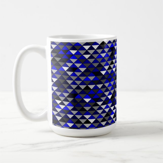 Halbe und halb Diamanten 15oz Tasse (Links)