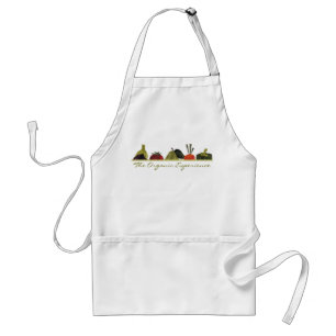 halbe Veggies trägt Früchte, T - Shirtküchen-APP Schürze