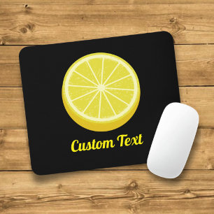 Halbe Zitrone Mousepad