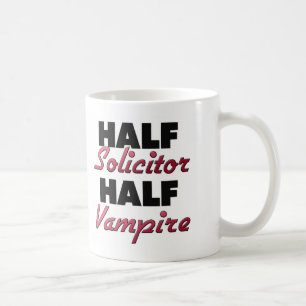 Halber Anwalt-halber Vampir Tasse