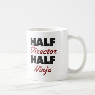 Halber Direktor Half Ninja Kaffeetasse