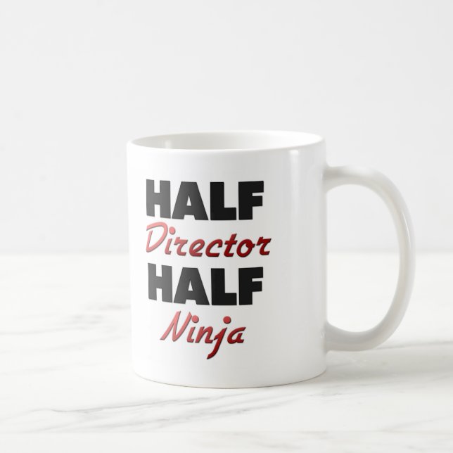 Halber Direktor Half Ninja Kaffeetasse (Rechts)