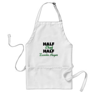 Halber Kochs-halber ZombieSlayer Schürze