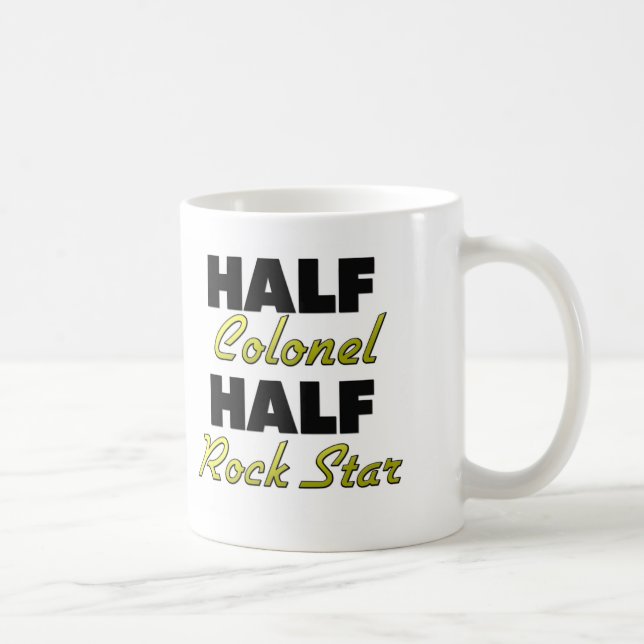 Halber Oberst Half Rockstar Tasse (Rechts)