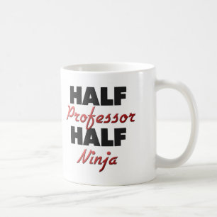 Halber Professor Half Ninja Kaffeetasse