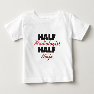 Halber Radiologe halbes Ninja Baby T-shirt