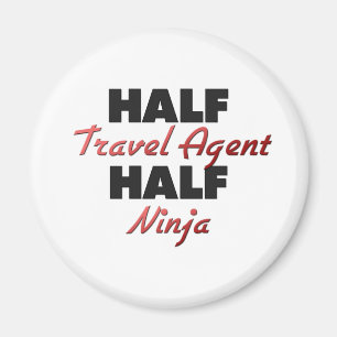 Halber Reise-Agent halbes Ninja Magnet