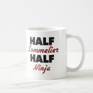 Halber Sommelier halbes Ninja Kaffeetasse
