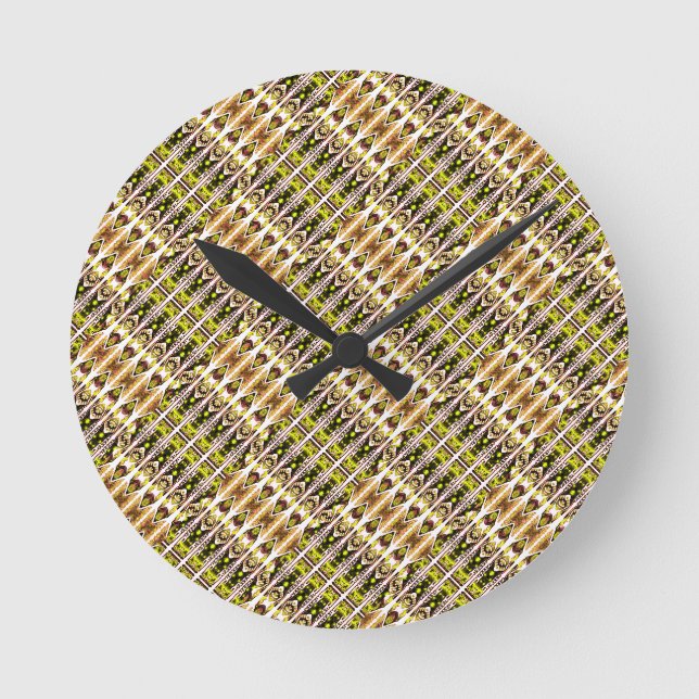 Halber Ziegelstein 45 Mito-CON Runde Wanduhr (Vorderseite)