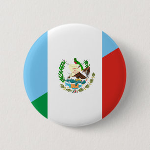 halbes Flaggensymbol Guatemalas Mexiko Button