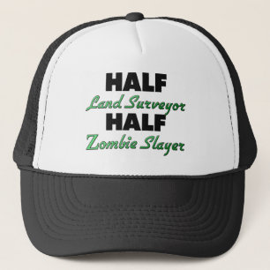 Halbes Land-Feldmesser-halber ZombieSlayer Truckerkappe
