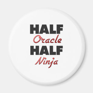 Halbes Oracle halbes Ninja Magnet