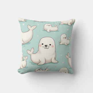 halbes Siegel Kissen