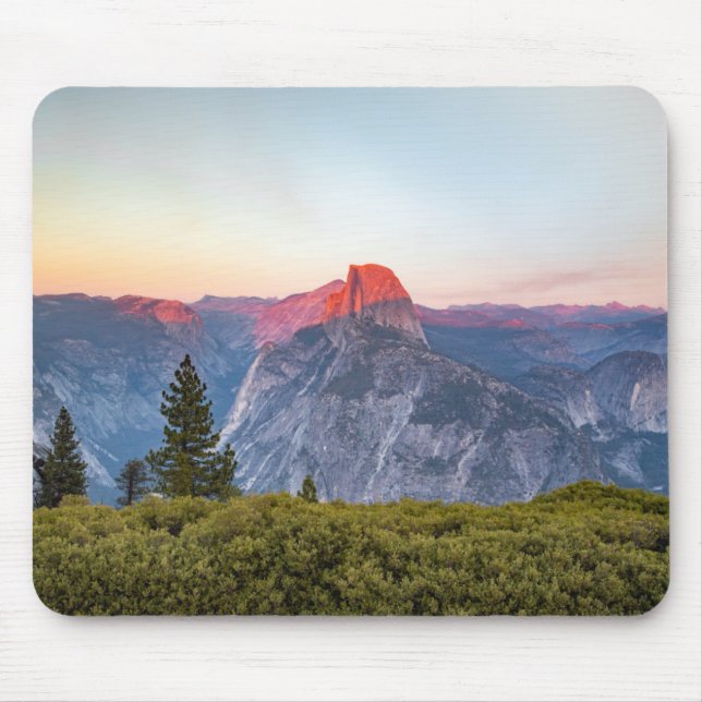 Halbes Yosemite Nationalpark der Hauben-| Mousepad (Vorne)