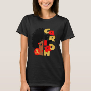Halbfass Capricorn Black Queen Birthday Zodiac Cu T-Shirt