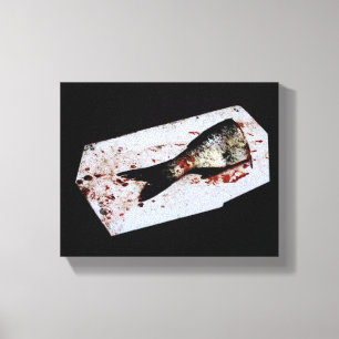 Halbfisch Leinwanddruck