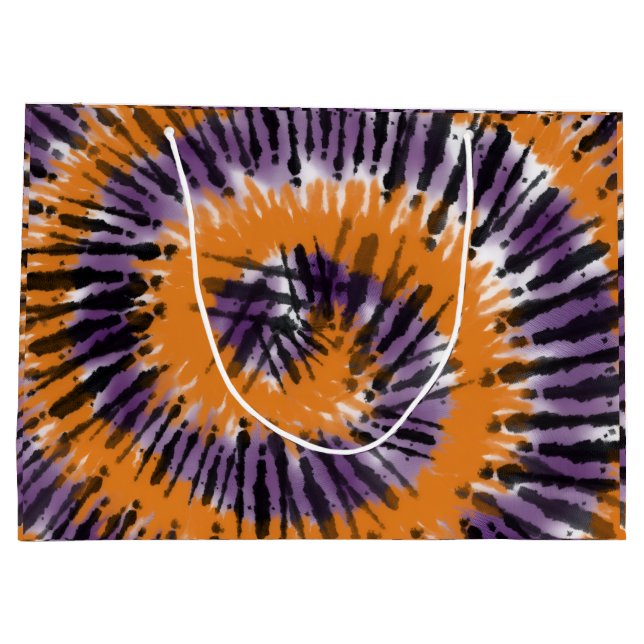 halbgefärbter Beutel Große Geschenktüte (Rückseite)