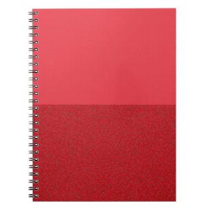 Halbgeräusche Tomato Red Spiral Notebook - Anpasse Notizblock