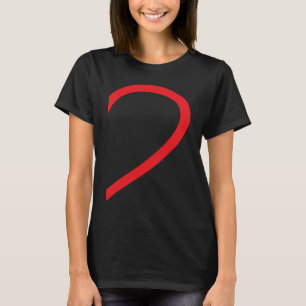 Halbherz rechte Liebe Paar Camisa Pare T-Shirt