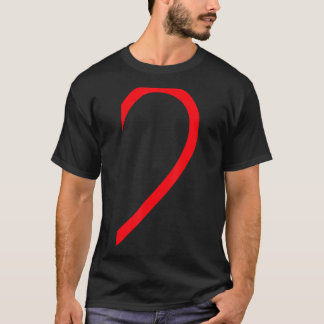 Halbherz rechte Liebe Paar Camisa Pare T-Shirt