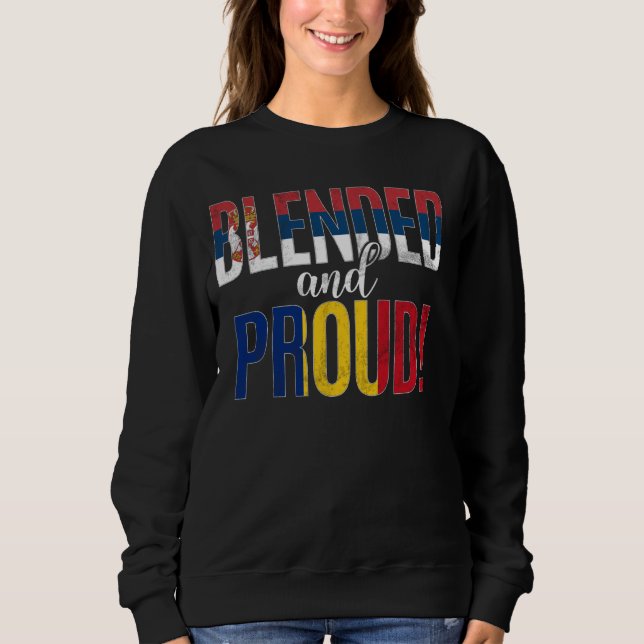 Halbierung der serbischen Staatsbürgerschaft mit S Sweatshirt (Vorderseite)