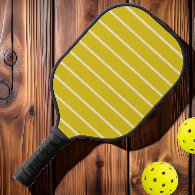 Halbjahrhundertelange dunkle Lemonfarbe Pickleball Schläger (Von Creator hochgeladen)