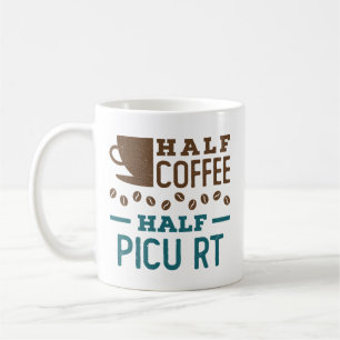 Halbkaffee Halbwertszeit PICU RT Atemtherapeut Kaffeetasse
