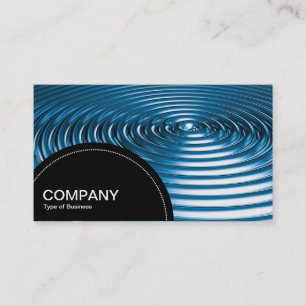 Halbkreis-Panel (Punkte) - Concentric - BlueChrome Visitenkarte