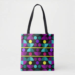 Halbkreise Allover-Tasche