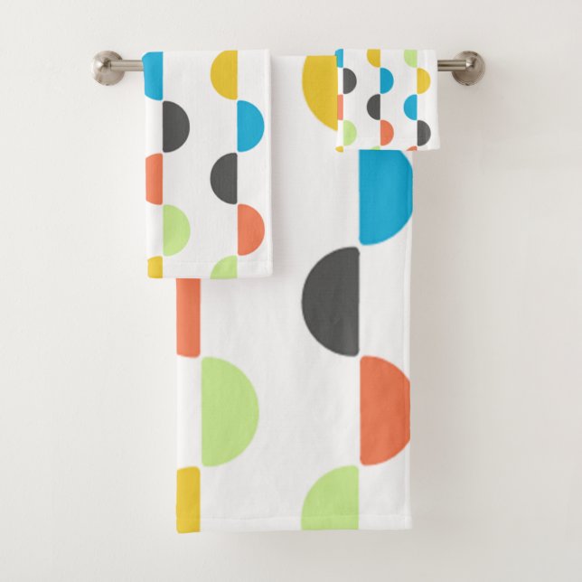 Halbkreise Badhandtuch Set (Insitu)