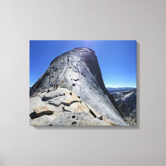 Halbkuppel aus der Kabelbasis - Yosemite Leinwanddruck (Vorderseite)