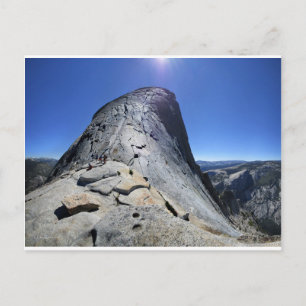 Halbkuppel aus der Kabelbasis - Yosemite Postkarte