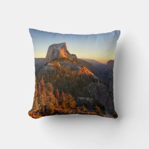 Halbkuppel bei Sonnenuntergang Detail - Yosemite Kissen