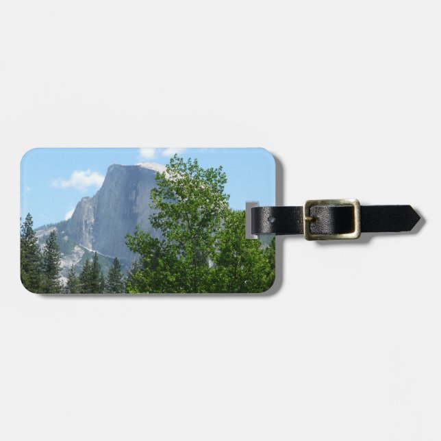 Halbkuppel im Sommer vom Yosemite Nationalpark Gepäckanhänger (Vorderseite horizontal)