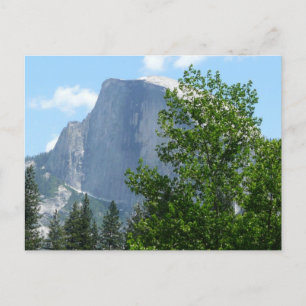 Halbkuppel im Sommer vom Yosemite Nationalpark Postkarte