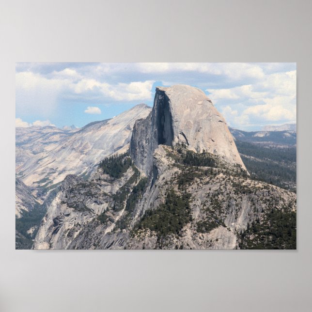 Halbkuppel im Yosemite Nationalpark Poster (Vorne)