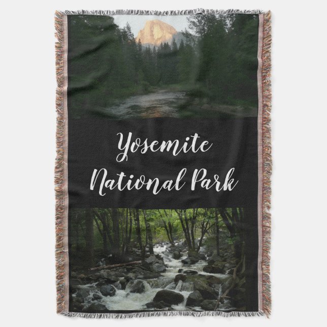 Halbkuppel Sonnenuntergang im Yosemite Nationalpar Decke (Vorderseite Vertikal)