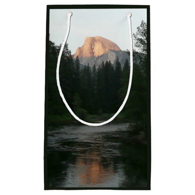 Halbkuppel Sonnenuntergang im Yosemite Nationalpar Kleine Geschenktüte (Vorderseite)