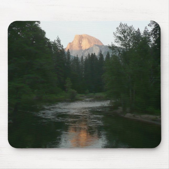 Halbkuppel Sonnenuntergang im Yosemite Nationalpar Mousepad (Vorne)