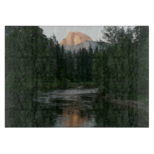 Halbkuppel Sonnenuntergang im Yosemite Nationalpar Schneidebrett
