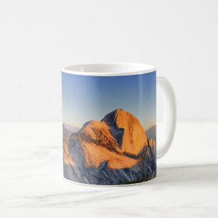 Halbkuppel Sonnenuntergang vom Mt Watkins - Yosemi Kaffeetasse
