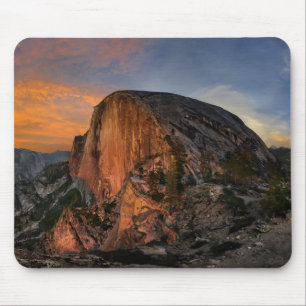 Halbkuppel Sonnenuntergang - Yosemite Mousepad