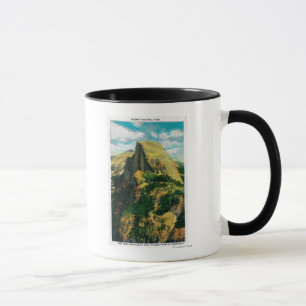 Halbkuppel und Cloud-Erholung von Glacier Point Tasse