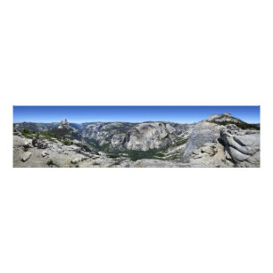 Halbkuppel und Yosemite-Tal - Yosemite Fotodruck